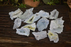 Natural Etched Blue Chalcedony Specimens x 12 From Nsanje, Malawi - Toprock Gemstones and Minerals 