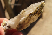 Natural Drusy Quartz Coated Calcite Pseudomorph Specimens x 20 From Alberts Mountain, Lesotho