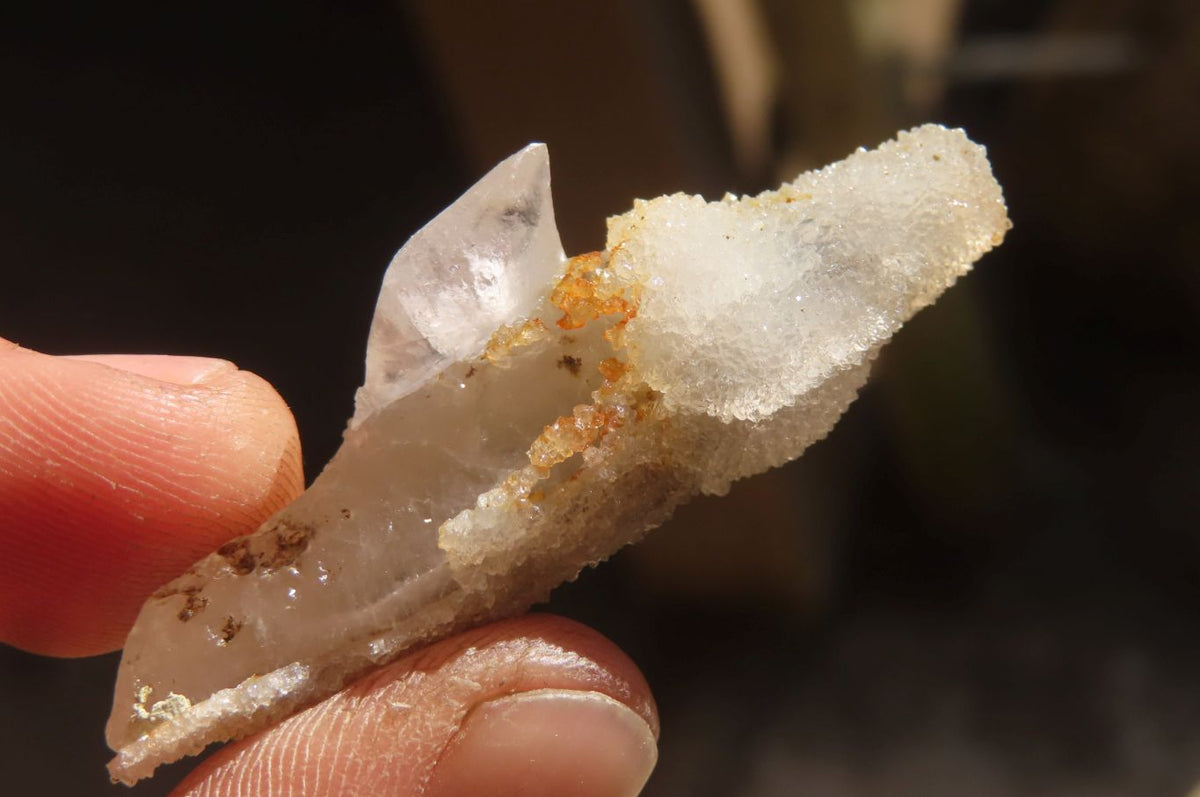Natural Drusy Quartz Coated Calcite Pseudomorph Specimens x 20 From Alberts Mountain, Lesotho - Toprock Gemstones and Minerals 