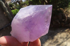 Polished Jacaranda Amethyst Crystals x 4 From Mumbwa, Zambia - Toprock Gemstones and Minerals 
