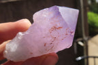 Polished Jacaranda Amethyst Crystals x 12 From Mumbwa, Zambia - Toprock Gemstones and Minerals 