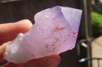 Polished Jacaranda Amethyst Crystals x 12 From Mumbwa, Zambia