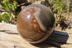 Polished Polychrome Jasper Spheres x 2 From Mahajanga, Madagascar - Toprock Gemstones and Minerals 