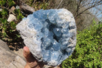 Natural Celestite Cluster x 1 From Sakoany, Madagascar - Toprock Gemstones and Minerals 