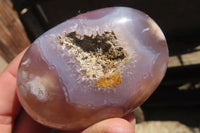 Polished Ocean Flower Agate Galet / Palm Stones x 12 From Antsahalova, Madagascar - Toprock Gemstones and Minerals 