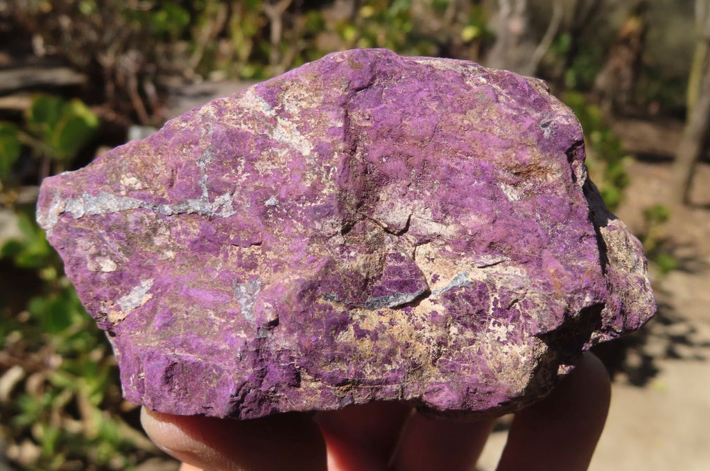 Natural Metallic Purpurite Cobbed Specimens x 6 From Erongo, Namibia - Toprock Gemstones and Minerals 