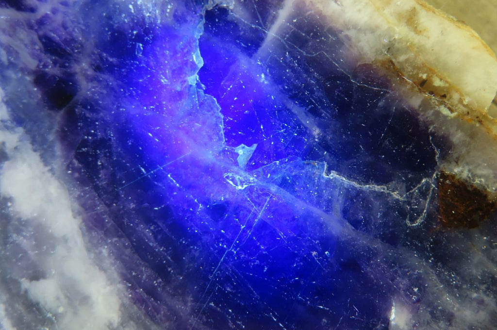 Polished On One Side Watermelon Fluorite Specimens x 2 From Uis, Namibia - Toprock Gemstones and Minerals 