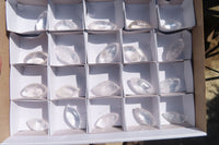Polished Clear Quartz "Angel Tears" Pendant Pieces x 20 From Madagascar - Toprock Gemstones and Minerals 