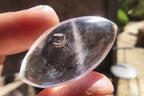 Polished Clear Quartz "Angel Tears" Pendant Pieces x 20 From Madagascar - Toprock Gemstones and Minerals 