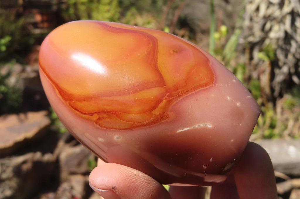 Polished Polychrome Jasper Standing Free Forms x 4 From Mahajanga, Madagascar - Toprock Gemstones and Minerals 