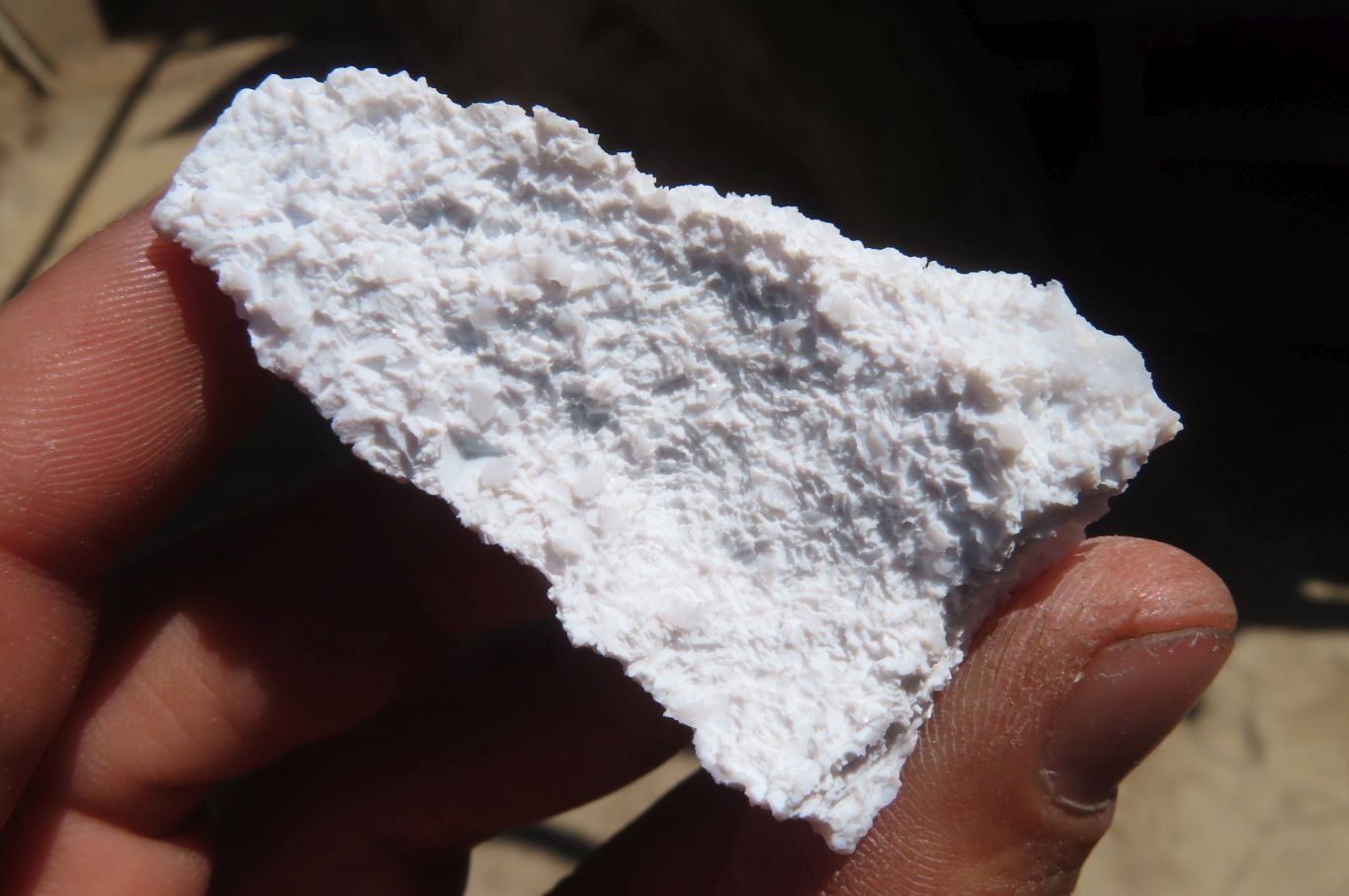 Natural Etched Blue Chalcedony Specimens x 35 From Nsanje, Malawi - Toprock Gemstones and Minerals 