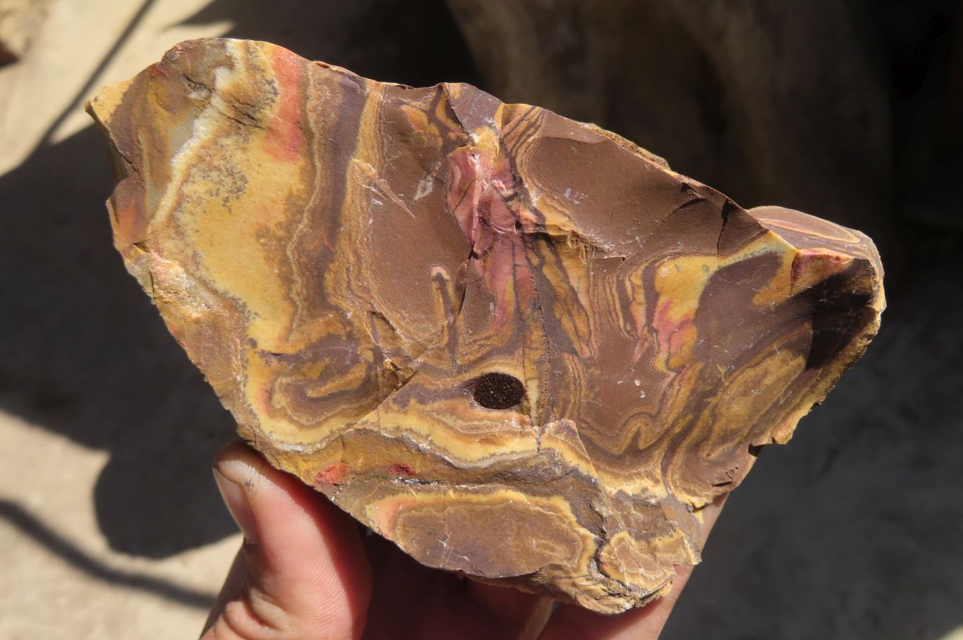 Natural Nguni Jasper Cobbed Specimens x 6 From Prieska, South Africa - Toprock Gemstones and Minerals 