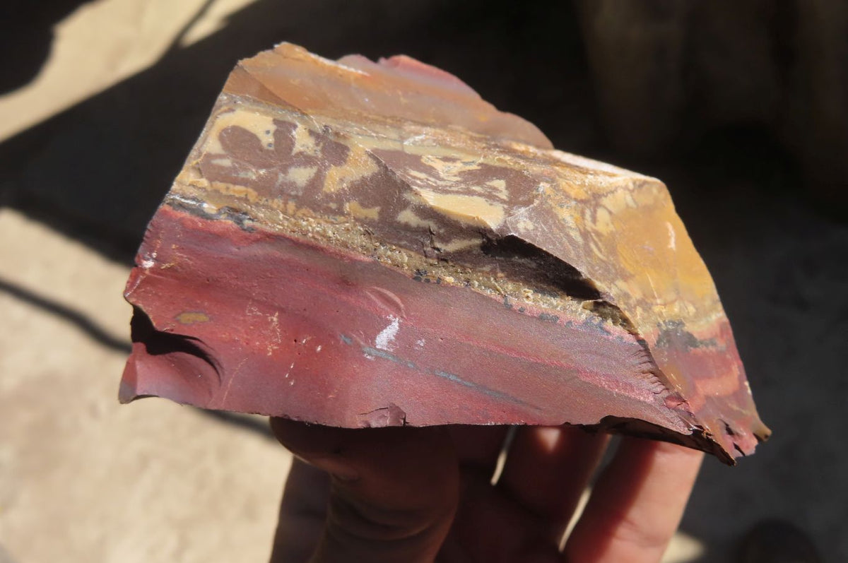 Natural Nguni Jasper Cobbed Specimens x 6 From Prieska, South Africa - Toprock Gemstones and Minerals 