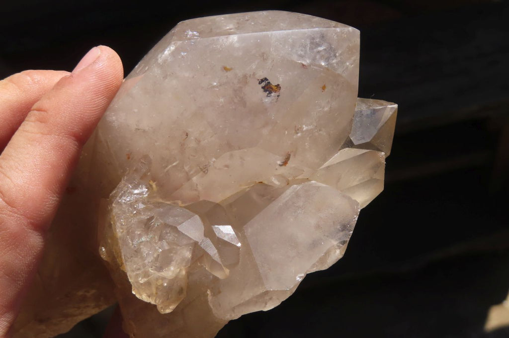 Polished Quartz Crystals x 2 From Angola - Toprock Gemstones and Minerals 