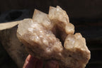 Natural Smokey Quartz Clusters x 2 From Luena, Congo - Toprock Gemstones and Minerals 