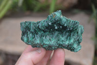 Natural Silky Malachite Specimens x 6 From Kasompe, Congo - Toprock Gemstones and Minerals 