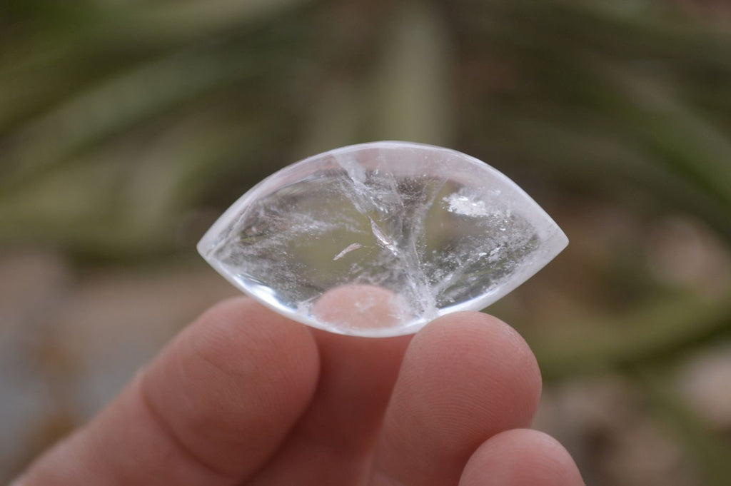 Polished Clear Quartz "Angel Tears" Pendant Pieces x 20 From Madagascar - Toprock Gemstones and Minerals 