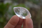 Polished Clear Quartz "Angel Tears" Pendant Pieces x 20 From Madagascar - Toprock Gemstones and Minerals 