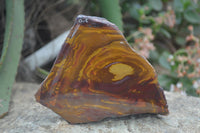 Polished On One Side Nguni Jasper Specimens x 2 From Prieska, South Africa - Toprock Gemstones and Minerals 