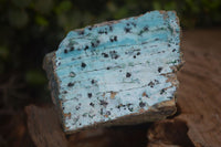Natural Chrysocolla Dolomite Specimens x 2 From Likasi, Congo - Toprock Gemstones and Minerals 