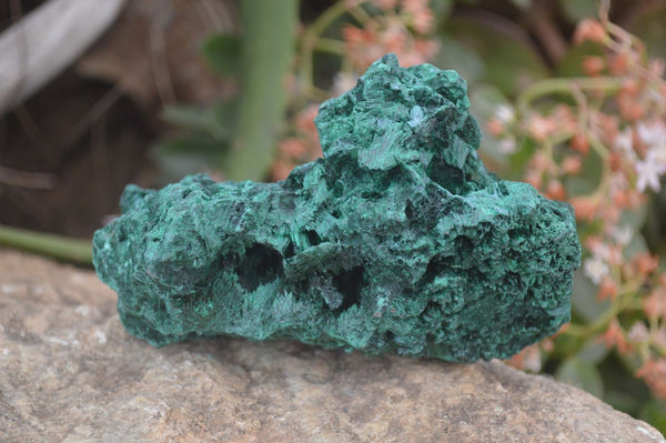 Natural Silky Malachite Specimens x 4 From Kasompe, Congo - Toprock Gemstones and Minerals 