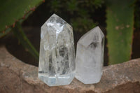 Polished Clear Quartz Crystals x 12 From Madagascar - Toprock Gemstones and Minerals 