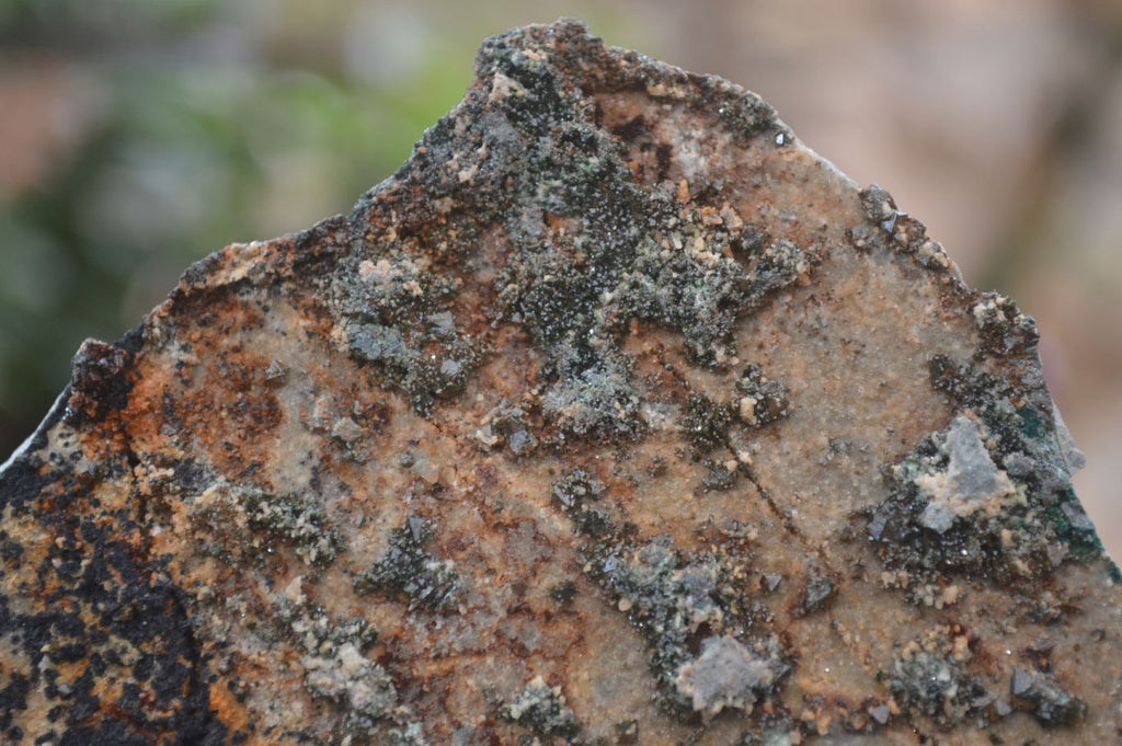 Natural Libethenite Crystals On Dolomite Matrix Specimens x 4 From Shituru, Congo - Toprock Gemstones and Minerals 
