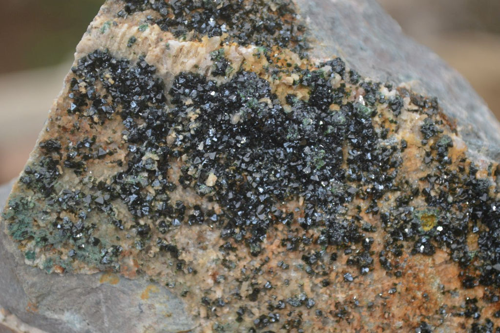 Natural Libethenite Crystals On Dolomite Matrix Specimens x 4 From Shituru, Congo - Toprock Gemstones and Minerals 