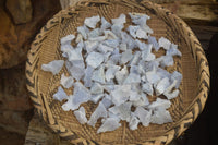Natural Etched Blue Chalcedony Specimens x 1 Kg Lot From Malawi - Toprock Gemstones and Minerals 