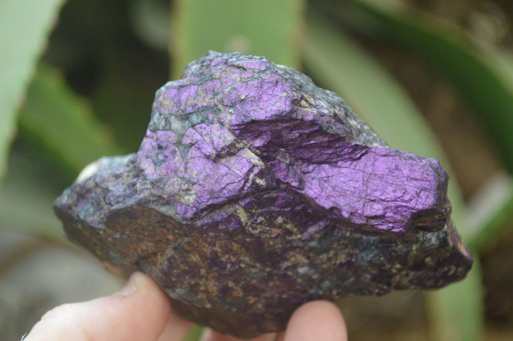 Natural Metallic Purpurite Cobbed Specimens x 6 From Namibia - Toprock Gemstones and Minerals 