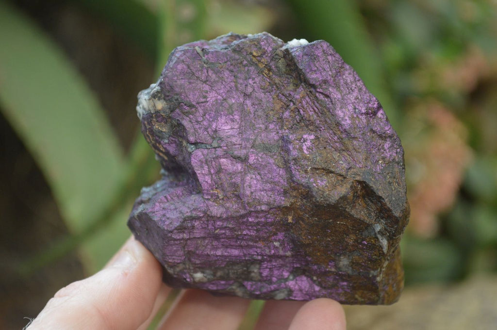 Natural Metallic Purpurite Cobbed Specimens x 6 From Namibia - Toprock Gemstones and Minerals 