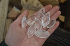 Polished Clear Quartz "Angel Tears" Pendant Pieces x 20 From Madagascar - Toprock Gemstones and Minerals 