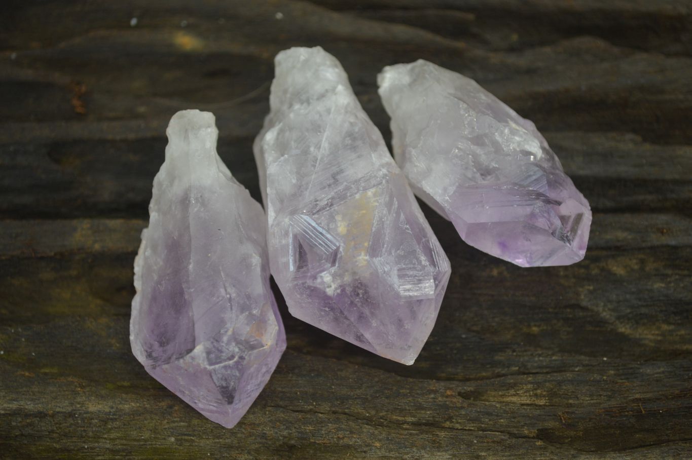 Natural Jacaranda Amethyst Crystals x 35 From Zambia - Toprock Gemstones and Minerals 
