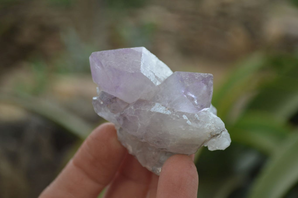 Natural Jacaranda Amethyst Crystals x 35 From Zambia - Toprock Gemstones and Minerals 
