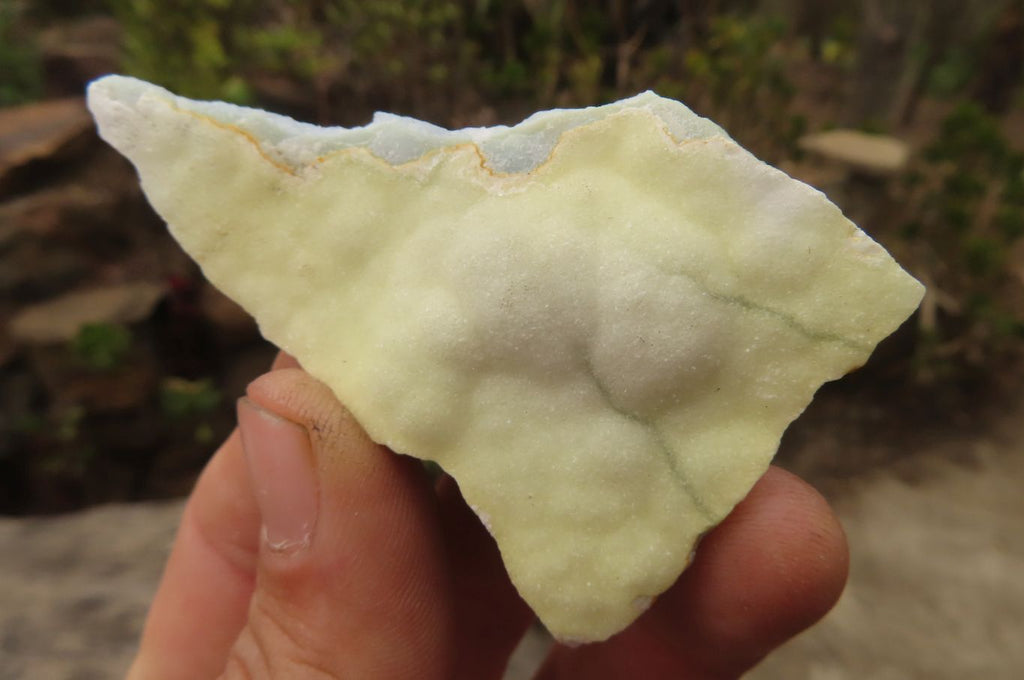 Natural Etched Blue Chalcedony Specimens x 35 From Malawi - Toprock Gemstones and Minerals 