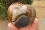 Polished Polychrome Jasper Hearts x 6 From Madagascar - Toprock Gemstones and Minerals 