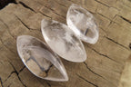Polished Clear Quartz "Angel Tears" Pendant Pieces x 20 From Madagascar - Toprock Gemstones and Minerals 