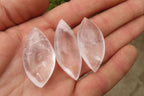 Polished Clear Quartz "Angel Tears" Pendant Pieces x 20 From Madagascar - Toprock Gemstones and Minerals 