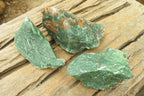 Natural Green Jade Specimens x 12 From Swaziland - Toprock Gemstones and Minerals 