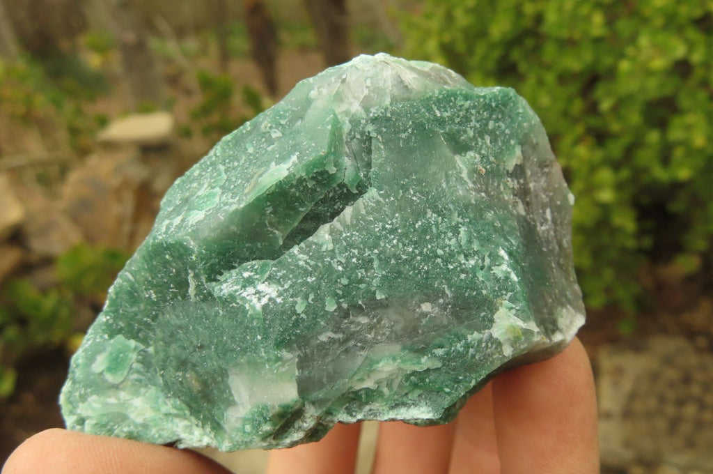 Natural Green Jade Specimens x 12 From Swaziland - Toprock Gemstones and Minerals 
