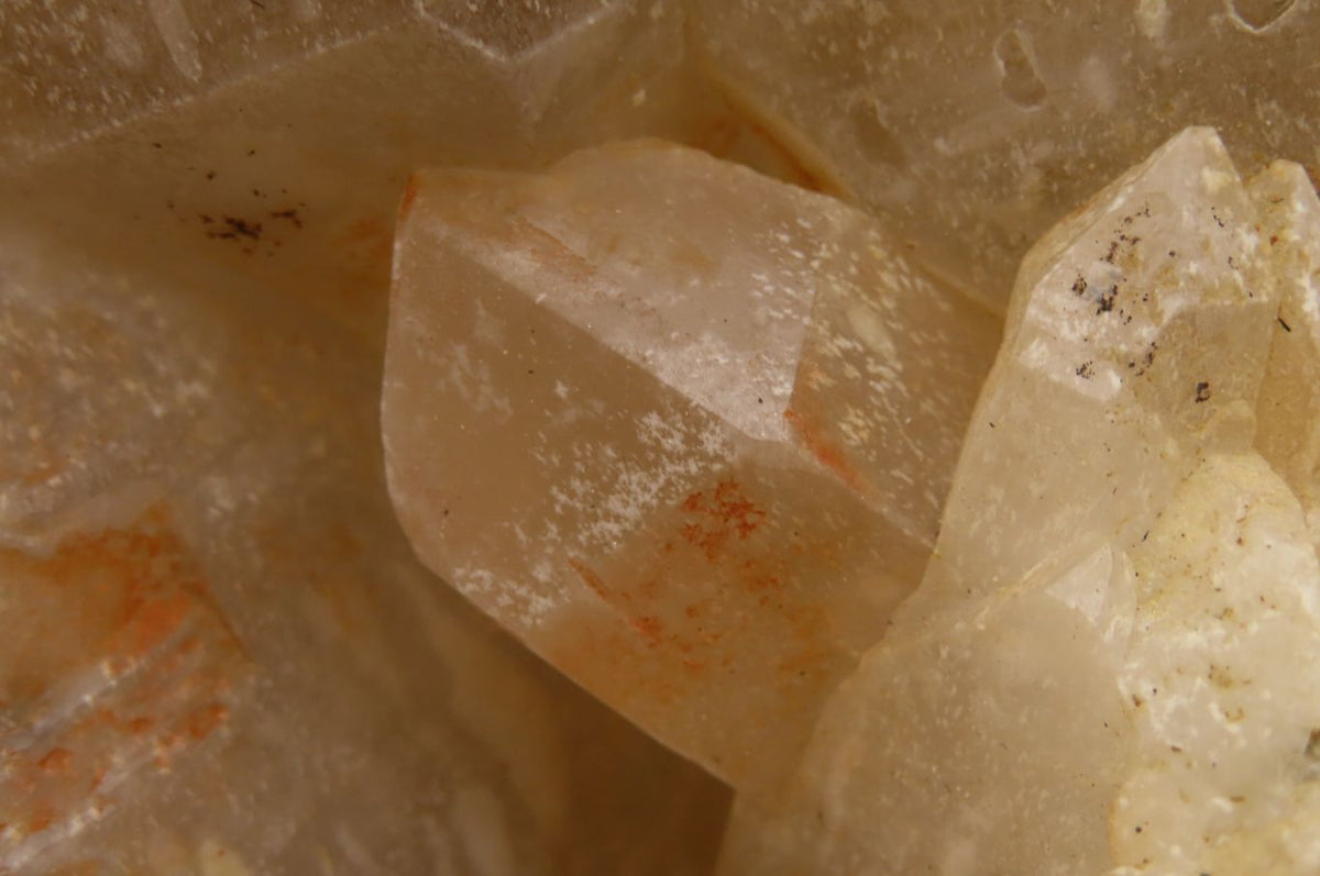 Natural Elestial Window Quartz Cluster x 1 From Madagascar - Toprock Gemstones and Minerals 