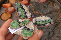 Hand Made Large Gemstone Butterfly - sold per piece From South Africa