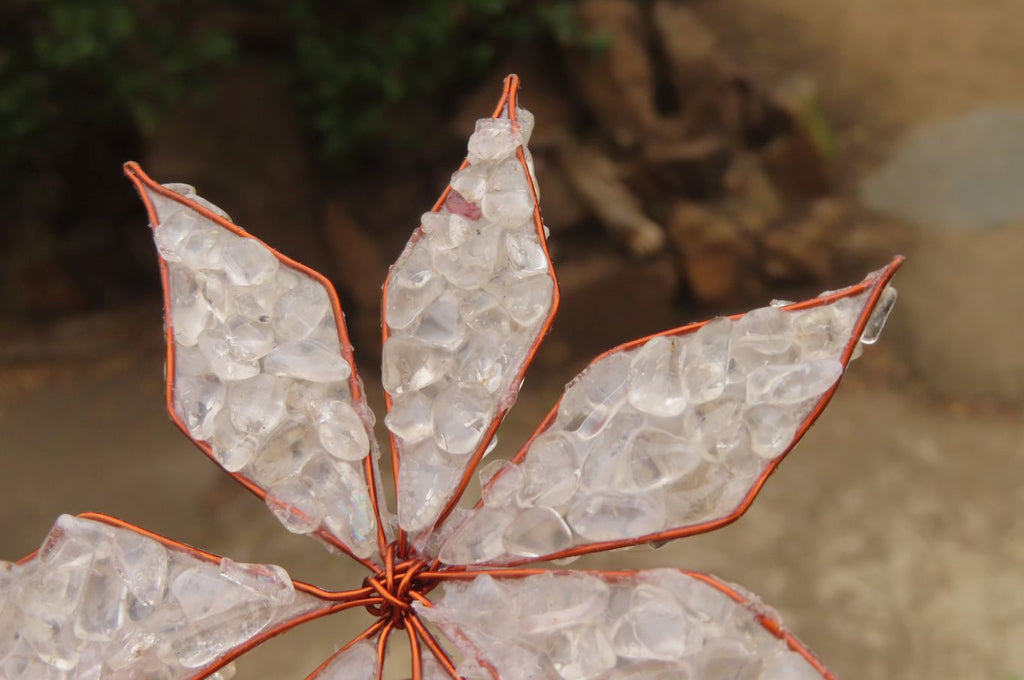 Hand Made Gemstone Snowflake - sold per piece From South Africa - Toprock Gemstones and Minerals 