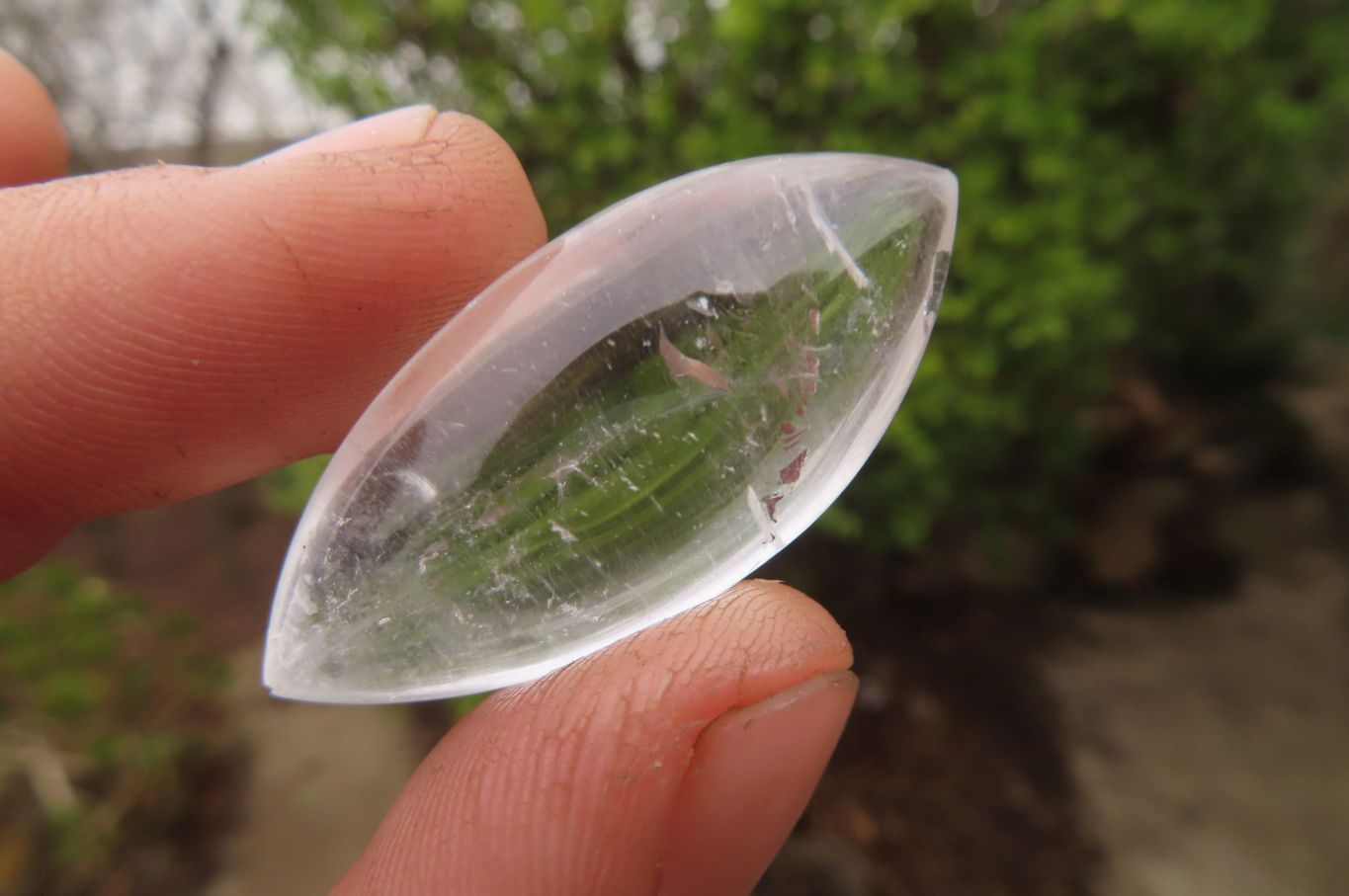 Polished Clear Quartz "Angel Tears" Pendant Pieces x 20 From Madagascar - Toprock Gemstones and Minerals 