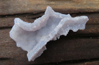 Natural Etched Blue Chalcedony Specimens x 12 From Nsanje, Malawi - Toprock Gemstones and Minerals 