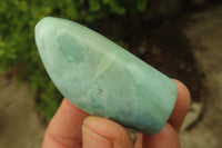 Polished Emerald Mtorolite Galet-Palm Stones x 12 From Mutorashanga, Zimbabwe - Toprock Gemstones and Minerals 