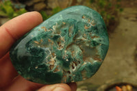 Polished Emerald Mtorolite Galet-Palm Stones x 12 From Mutorashanga, Zimbabwe - Toprock Gemstones and Minerals 