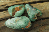 Polished Emerald Mtorolite Galet-Palm Stones x 12 From Mutorashanga, Zimbabwe - Toprock Gemstones and Minerals 