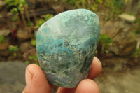 Polished Emerald Mtorolite Galet-Palm Stones x 12 From Mutorashanga, Zimbabwe - Toprock Gemstones and Minerals 