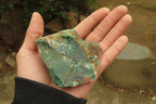 Natural Green Jade Cobbed Specimens x 12 From Swaziland - Toprock Gemstones and Minerals 